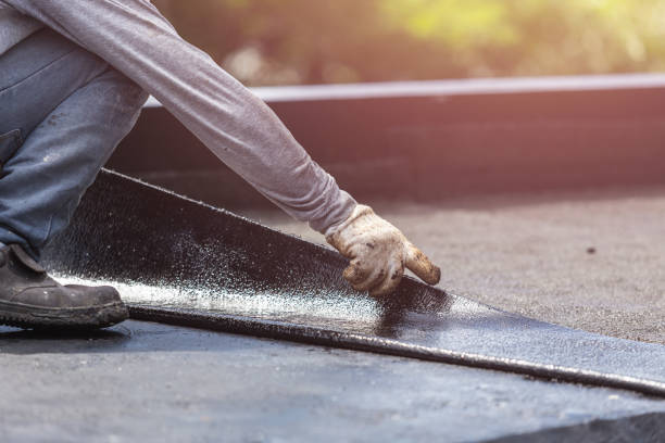 Professional Crawl Space Encapsulation technician working in Hales Corners, WI